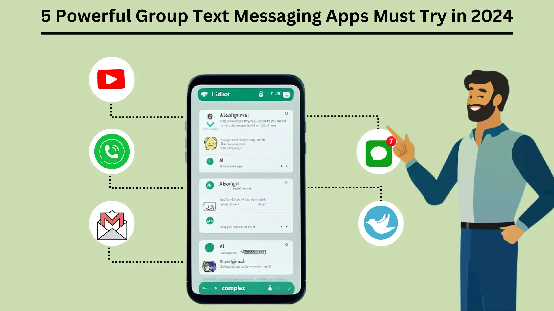 5 Powerful Group Text Messaging Apps Must Try in 2024