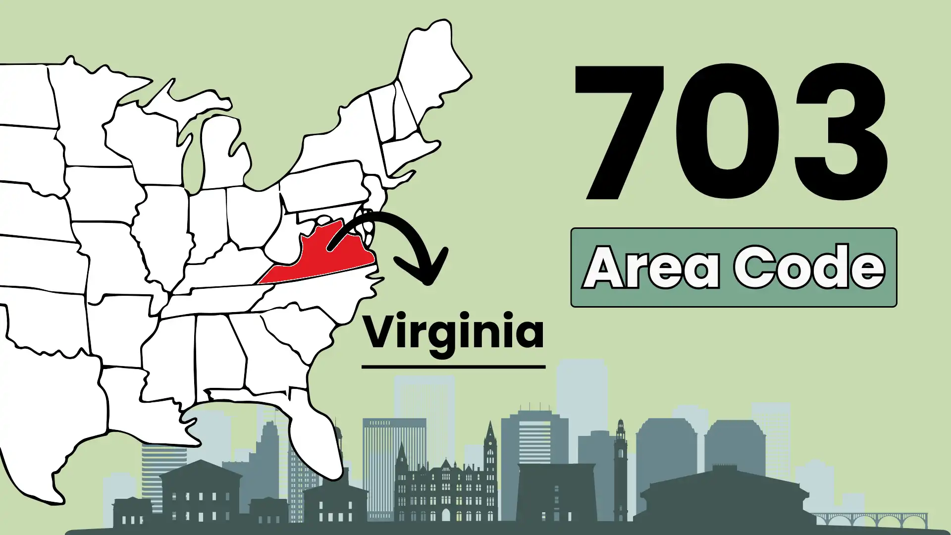 703 Area Code: Northern Virginia – Phone Numbers, Location & Benefits