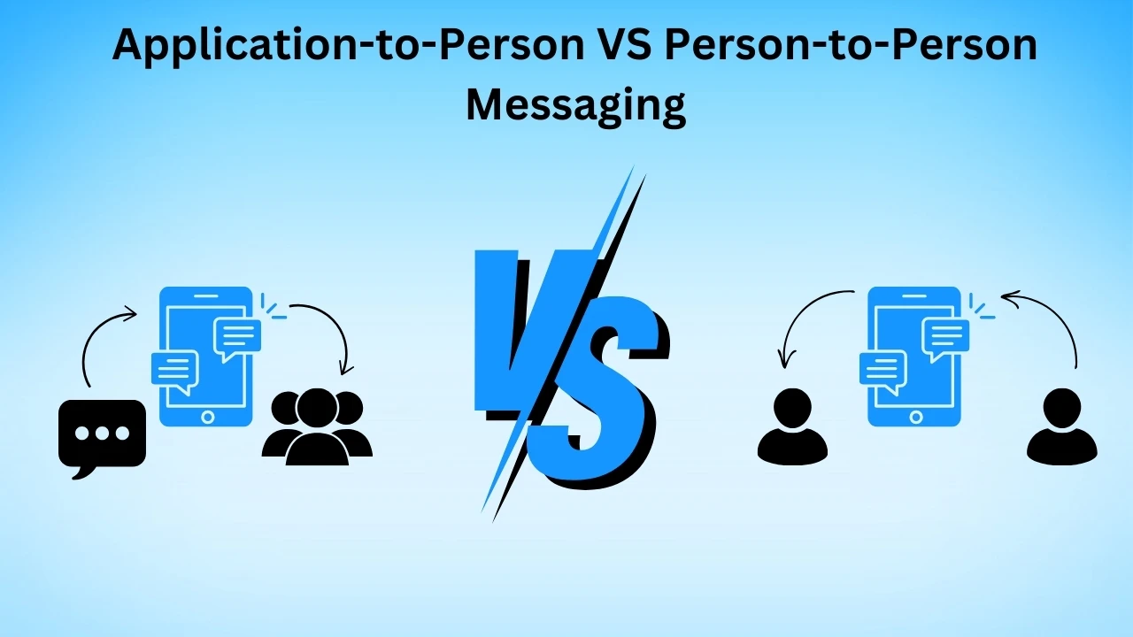 Application-to-Person VS Person-to-Person Messaging