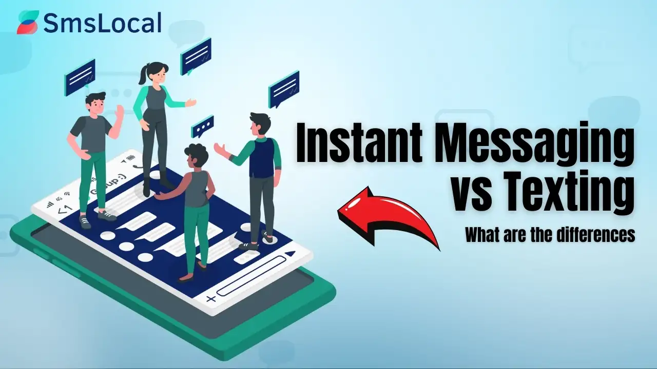 What is the Difference Between Instant Messaging and Texting?