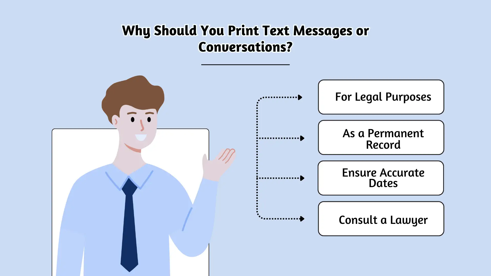 Why Should You Print Text Messages or Conversations