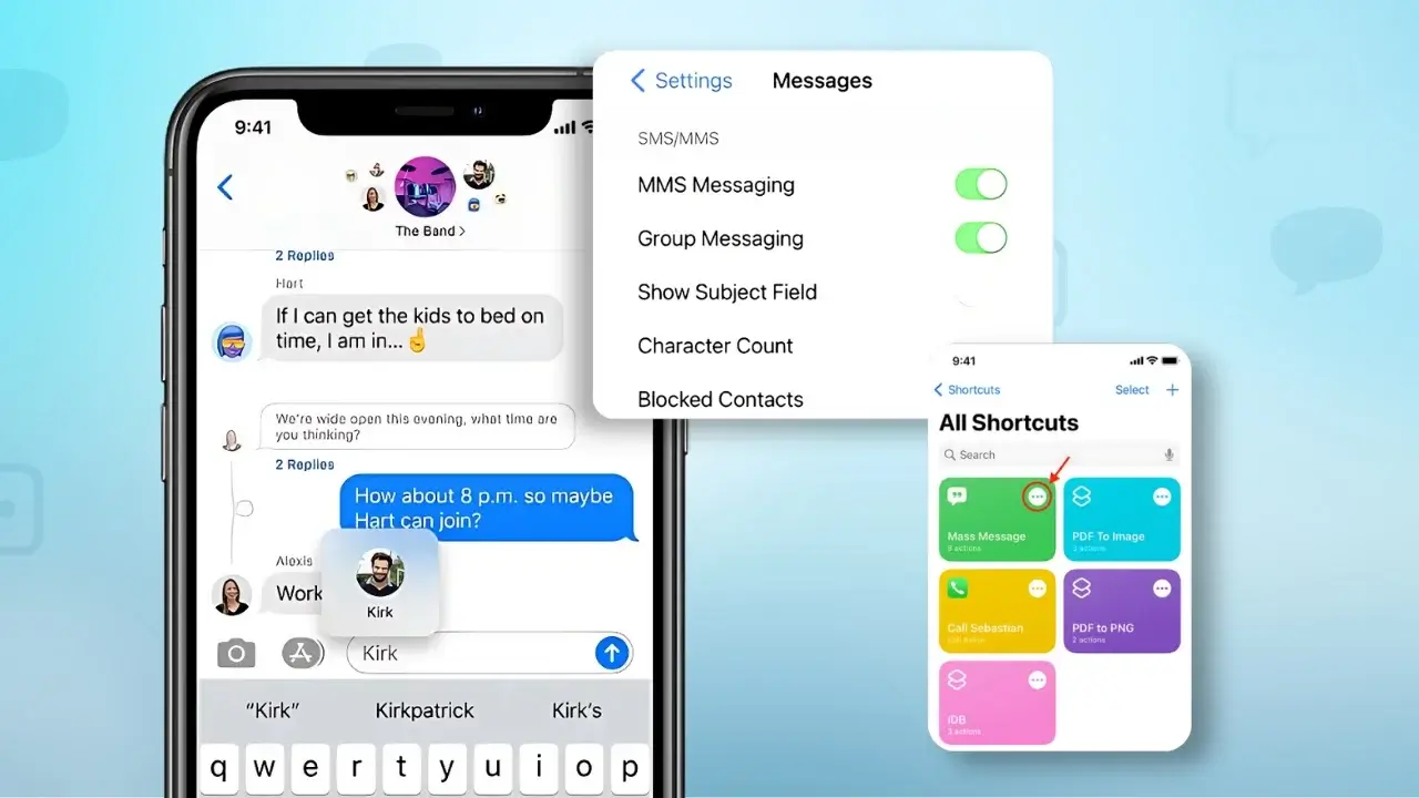 Send Mass Text Individually on iPhone