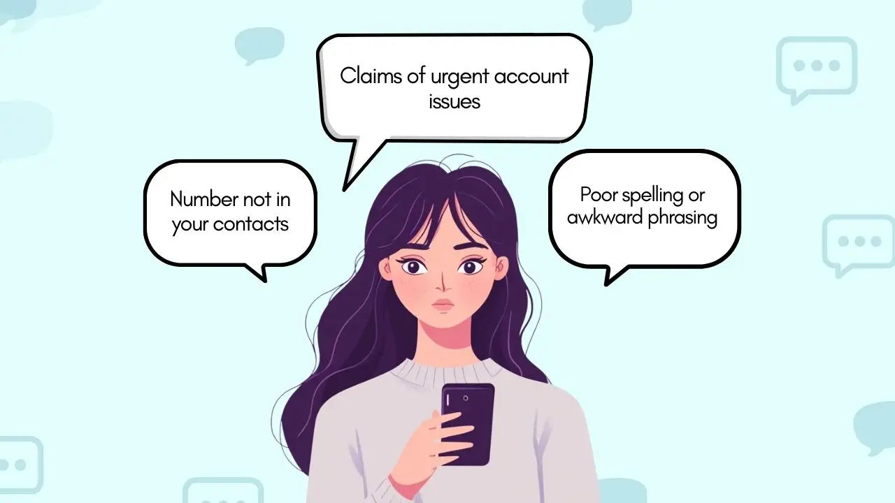 How to recognize spam texts when you see them