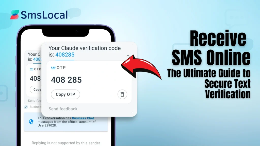 Receive SMS Online: Guide to Secure Text Verification