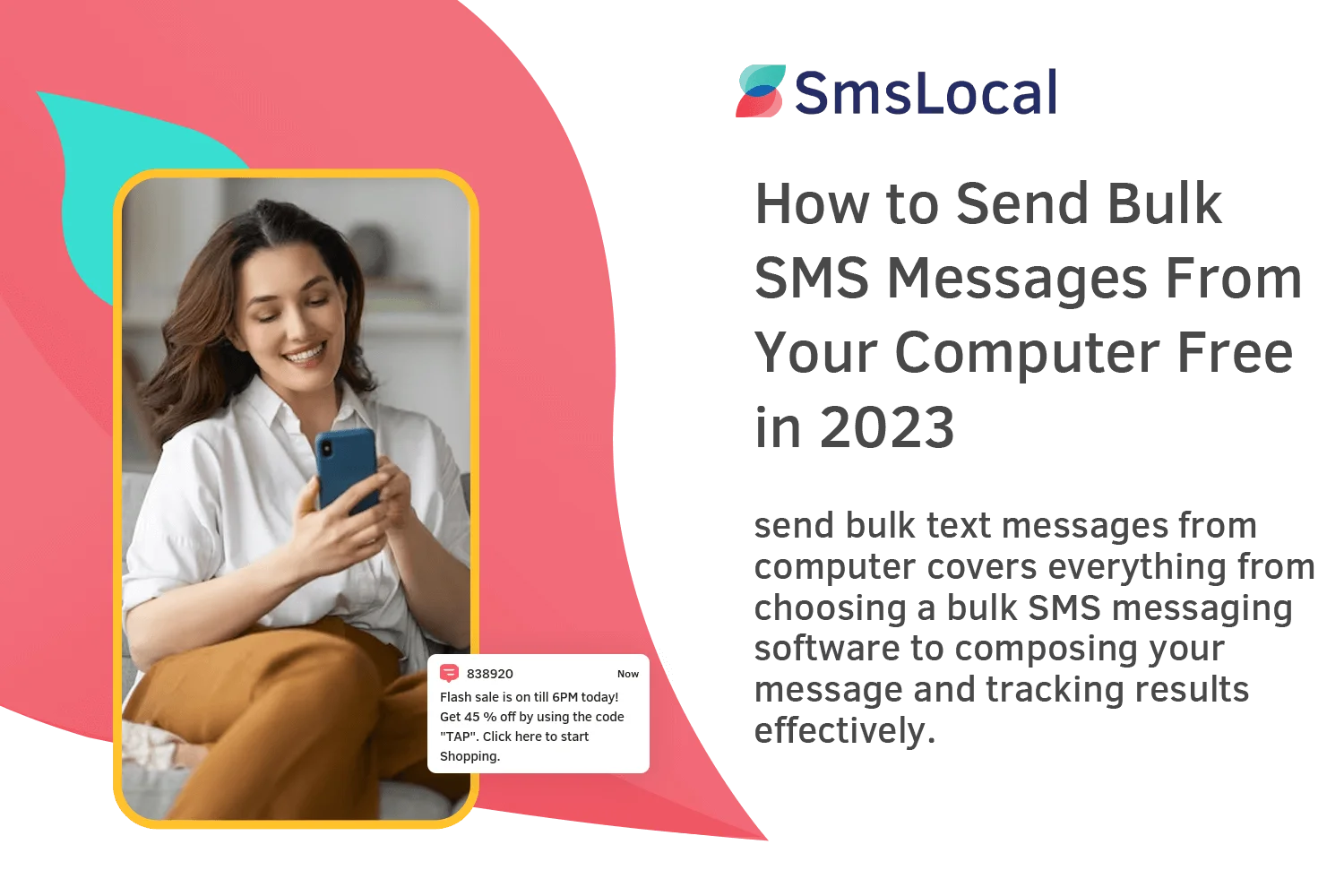 How to Send Bulk SMS Messages From Your Computer Free in 2023