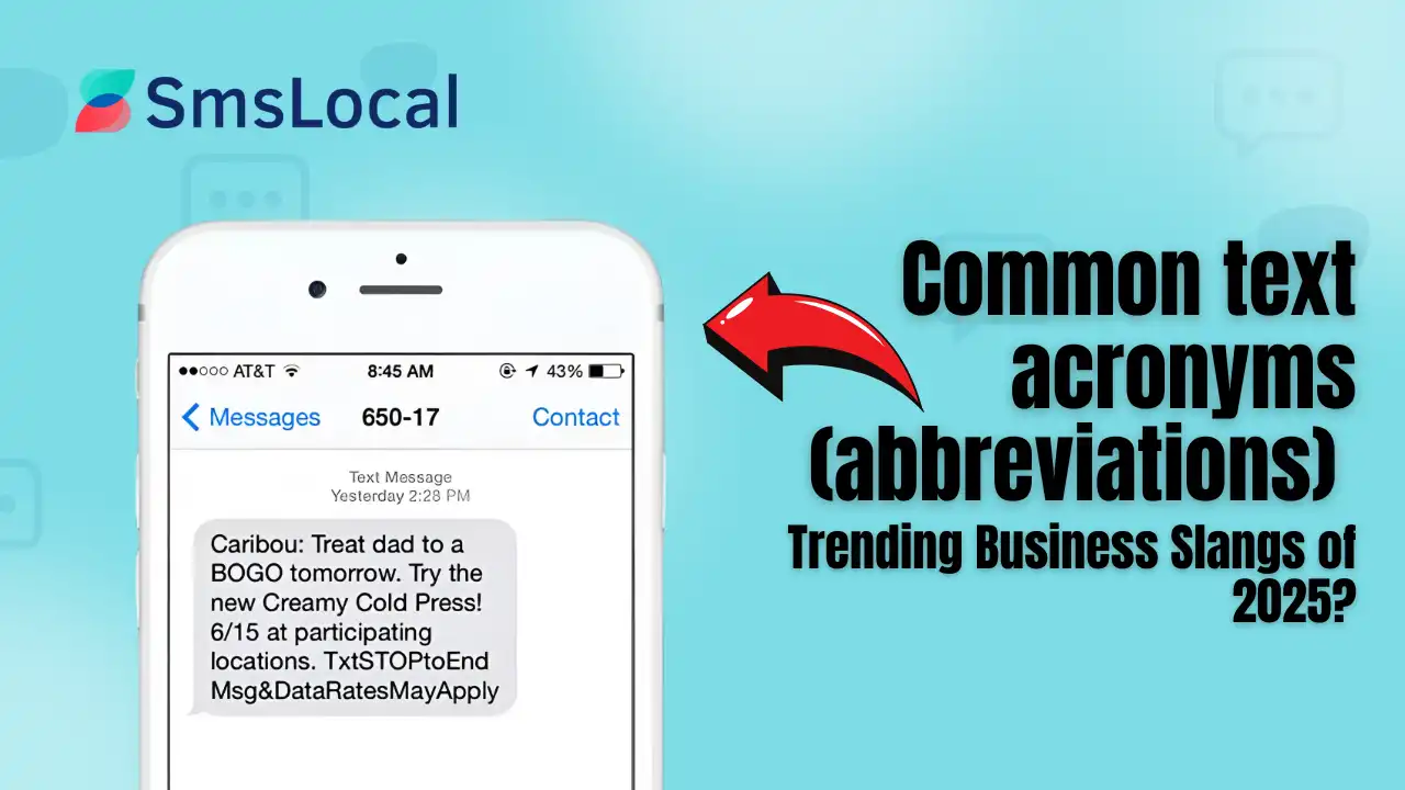 Common text acronyms (abbreviations) Trending Business Slangs of 2025?
